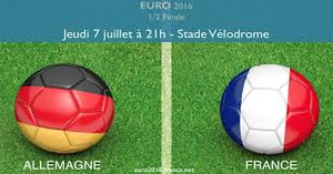 Pronostic France-Allemagne demi finale Euro 2016