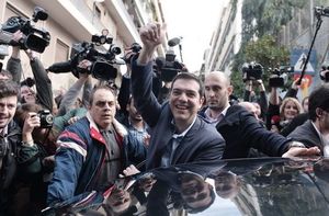 Le retour de la gauche en Grèce en fanfare.