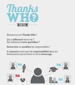 ThanksWho ? Nouveau réseau social français