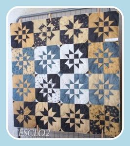Hexagones en mode quilting