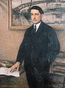 Jules Romain par Emile Bécat (1922)