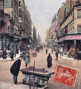 Rue de Clignancourt (première partie du 1 au 34). Montmartre.