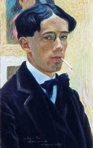 Gino Severini. Autoportrait. 1909.