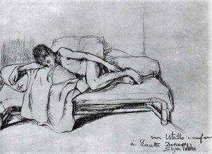 "Mon utrillo à neuf ans" (Suzanne Valadon)