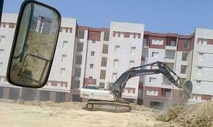 Le relogement à El-M’haffeur a provoqué des contestations allant jusqu’au suicide d’une dame. © D.R.
