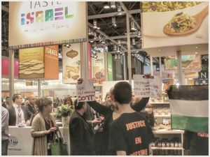 SIAL 2014 : NON à l'innovation au service de l'apartheid !
