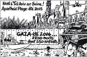 Gaza sur Seine vs Tel Aviv sur Seine ! (revue de presse)