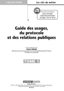 Au sommaire de la prochaine mise à jour de mon "guide des Usages, du Protocole et des Relations Publiques"