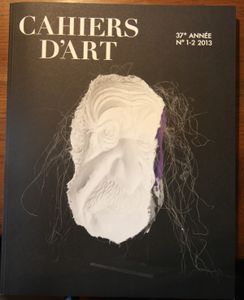 Cahiers d'Art 2013 - 1-2