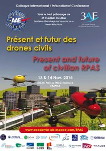 "Présent et futur des drones civils" - Colloque des 13 et 14 novembre 2014