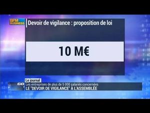 Notre analyse dans le journal "La Tribune" du 23 avril 2015 sur le devoir de vigilance des entreprises