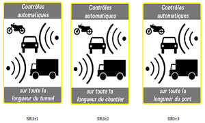 Contrôle radars: trois nouveaux panneaux depuis le 4 juillet 2015