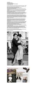 La rue danse: Exposition de photographies de Flavia Raddavero autour du tango