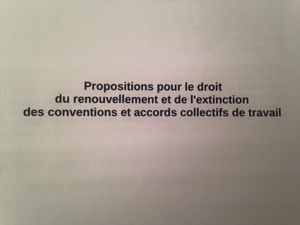 Le rapport Cesaro visant à dynamiser la négociation collective remis le 22 janvier 2016