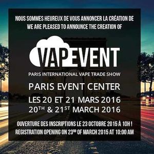 Problématiques juridiques autour de la e-cigarette et sa distribution: Me Thierry Vallat intervient le 21 mars 2016 lors de l'évènement Vapevent