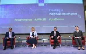 Présentation par la Commission européenne du paquet sur le commerce électronique