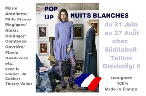 Made in France pour les nuits blanches: tout l'été à Tallinn avec le soutien du Cabinet Thierry Vallat