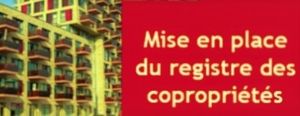 Mise en place du registre national d'immatriculation des syndicats de copropriétaires avec le décret du 26 août 2016