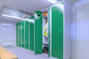 Mise à disposition d'un local séparé à usage de vestiaire et d'un emplacement pour se restaurer sur les lieux de travail