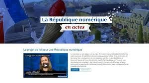 La loi pour une République Numérique du 7 octobre 2016