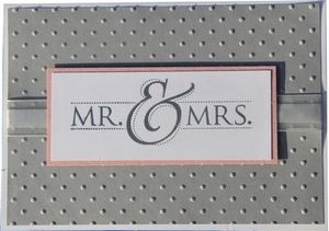 Un mariage blanc, gris et rose