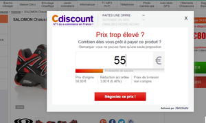 Négocier en ligne 5% sur C-Discount ça marche.