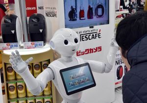 # Les robots humanoïdes en magasin c'est déjà aujourd'hui ... régalez vous ! Et investissez.