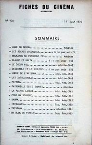 Le Film du jour n°227 : Le désirable et le sublime