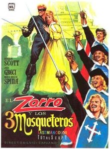 Le Film du jour n°214 : Zorro et les trois mousquetaires