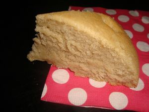 Gâteau à l'eau et sans oeuf