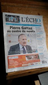 Presse papier: Les échos du Roussillon, un nouveau quotidien dans les PO! interview Pierre Ginabat par Nicolas Caudeville