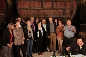 l'écrivain catalan Jaume Cabré, prix Jean Morer pour son roman "Confiteor" aux Vendanges Littéraire de Rivesaltes!