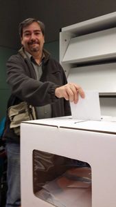 Christian Martinez a voté le 9 novembre!