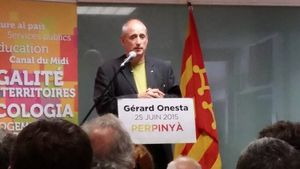 élections régionales: le candidat vert propose un statut et un parlement nord catalan dans la cadre de la future grande région Midi-Pyrénées/Languedoc-Roussillon! interview Gérard Onesta par Nicolas Caudeville