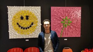 Perpignan: Nicolas Caballé et ses toys paints à la galerie de l'Engrenage! interview par Nicolas Caudeville