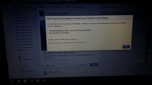 Le blog de Jean-Marc Pujol interdit sur Facebook et signalé comme lien dangereux sur google!