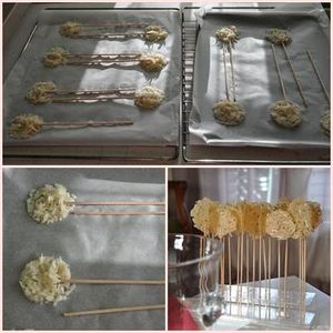 Mes sucettes au parmesan !!!