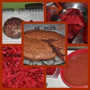 gâteau chocolat betterave