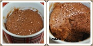 Mug cake chocolat