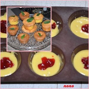 petits gâteaux à la confiture