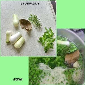 petits pois nouveaux
