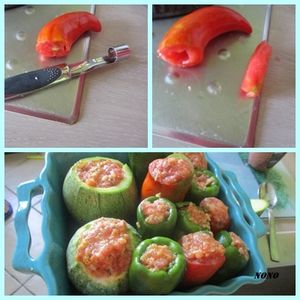 tomates longues farcies