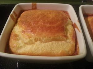 Soufflés Cheddar & Bacon