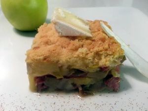 Crumble d'Endives au Jambon Made In Normandy