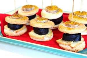 Mini-Croques Boudin Antillais Pomme & Banane