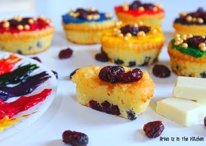 Brownies Chocolat Blanc & Cranberry Façon Cupcake - My American Market
