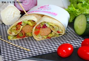 Les Veggie Wraps (Wraps Végétariens au Tofu) 2.0