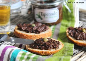 Tapenade aux Olives Noires (sans anchois)