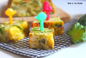 Terrine de Courgette au Chèvre & Curry