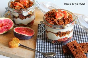 Tiramisu Figues, Miel et Pain d'Epices